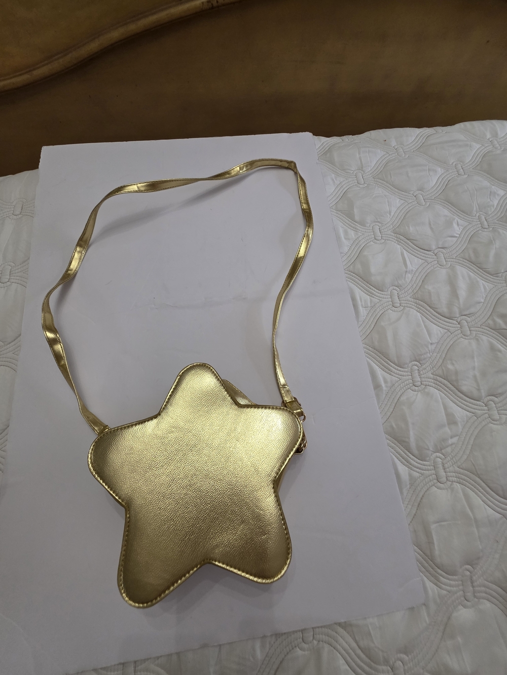 Gold Star Crossbody Bag - Women's Fashion Shoulder Bag - Picture 2 of 2